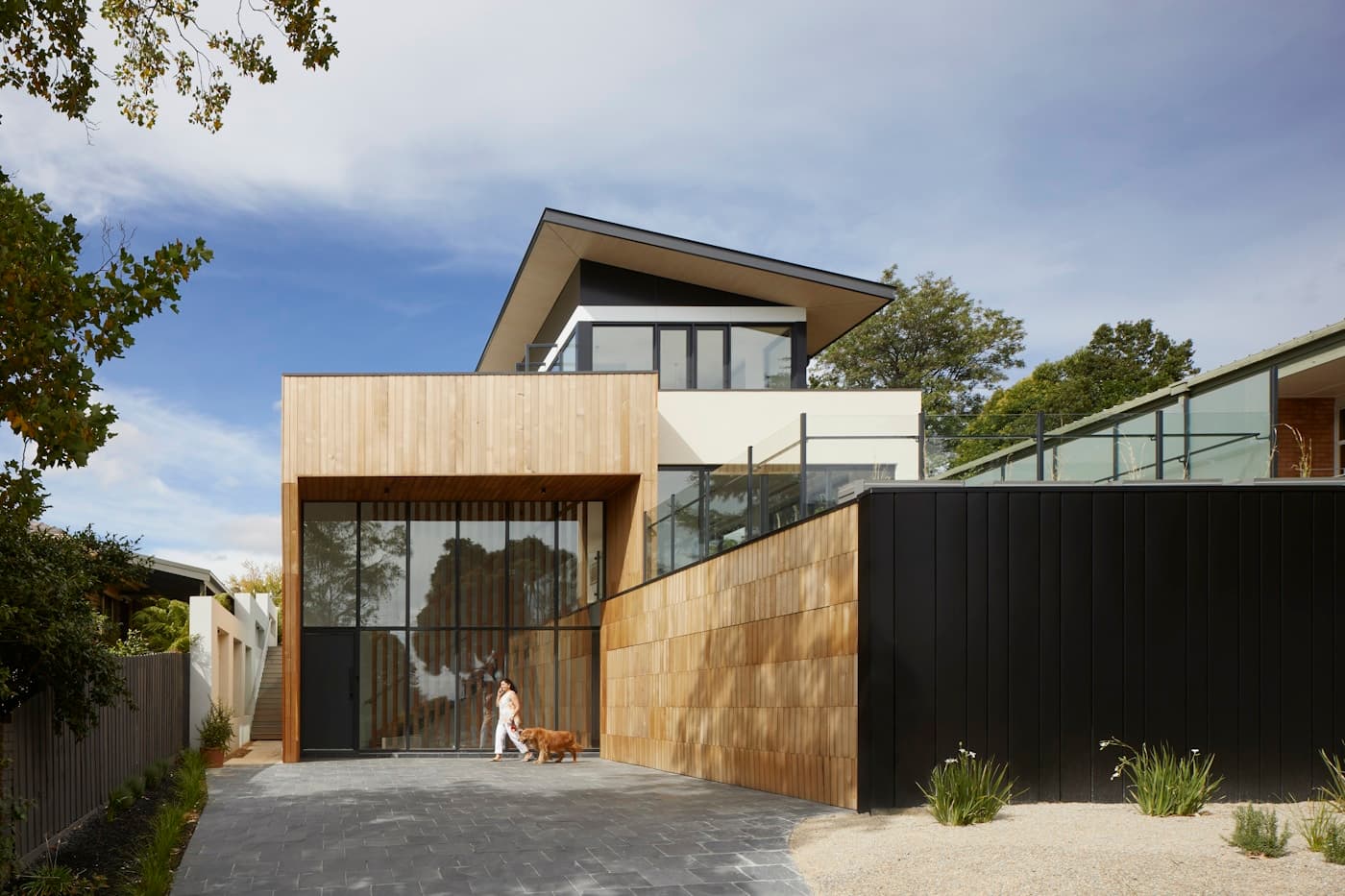 Contemporary rental property